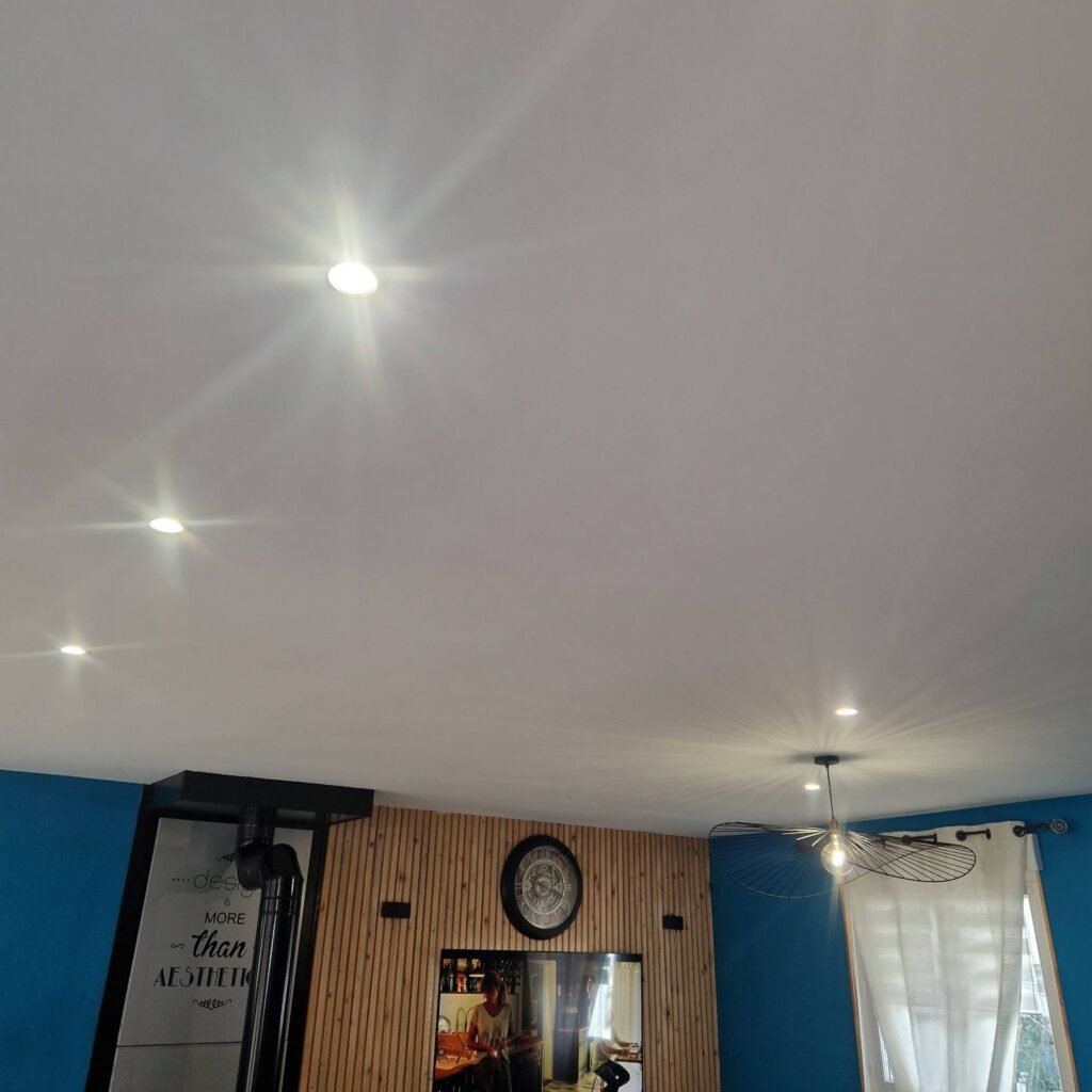 Rénovation de plafond et finition à ROMILLY-SUR-ANDELLE