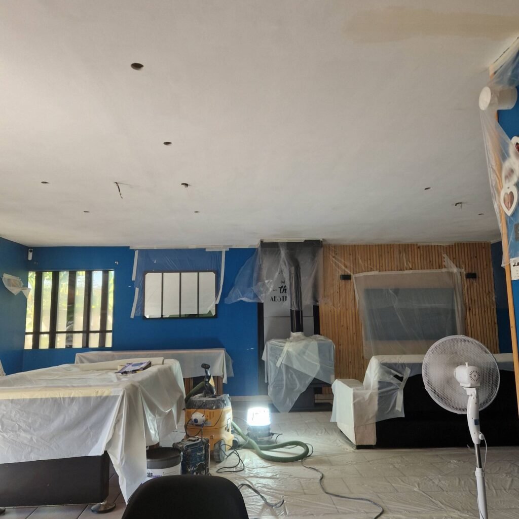 Rénovation de plafond et finition à ROMILLY-SUR-ANDELLE