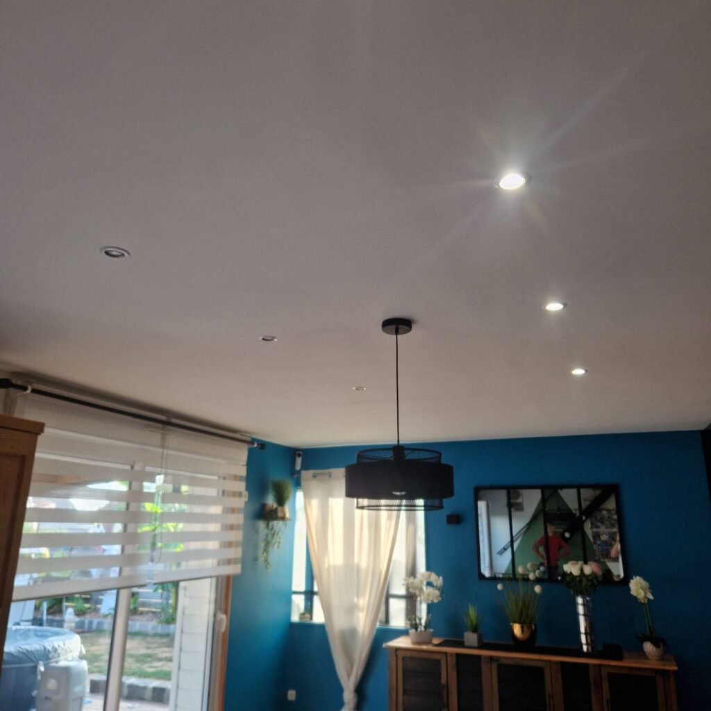 Rénovation de plafond et finition à ROMILLY-SUR-ANDELLE